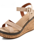 Von Elsen™| Shania Keilabsatz-Sandalenn