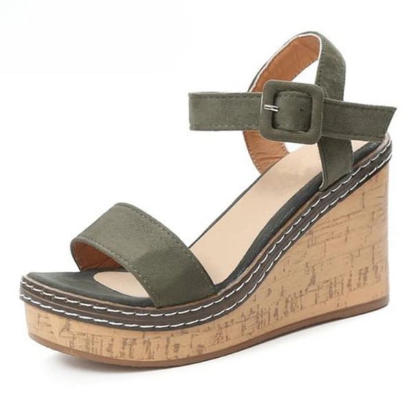 Von Elsen™| Shania Keilabsatz-Sandalenn