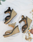 Von Elsen™| Shania Keilabsatz-Sandalenn