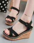 Von Elsen™| Shania Keilabsatz-Sandalenn