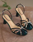 Von Elsen™| Kimberly offene Zehen-Sandalen mit Stiletto-Absatz