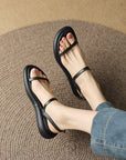 Von Elsen™| Kalynn Lässige Flache Sandalen