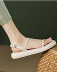 Von Elsen™| Kalynn Lässige Flache Sandalen