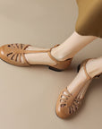 Von Elsen™| Sacha Elegante T-Riemchen Sandalen