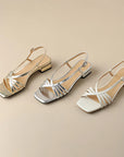 Von Elsen™| Courtini Elegante Flache Sandalen
