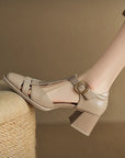 Von Elsen™| Michela Sandalen mit eckiger Spitze