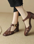 Von Elsen™| Michela Sandalen mit eckiger Spitze