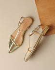 Von Elsen™| Laney Elegante flache Sandalen