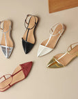 Von Elsen™| Laney Elegante flache Sandalen