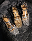 Von Elsen™| Kim Sandalen mit eckiger Spitze