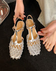 Von Elsen™| Kim Sandalen mit eckiger Spitze