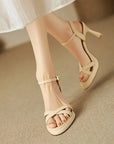 Von Elsen™| Andy offene Sandalen Mit Stiletto-Absatz