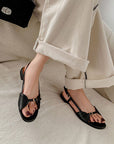 Von Elsen™| August Sandalen mit offener Spitze