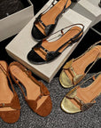 Von Elsen™| August Sandalen mit offener Spitze