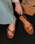 Von Elsen™| August Sandalen mit offener Spitze