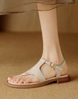 Von Elsen™| Numidia Elegante Flache Sandalen