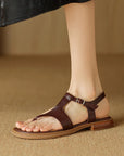 Von Elsen™| Numidia Elegante Flache Sandalen