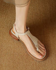 Von Elsen™| Numidia Elegante Flache Sandalen