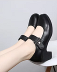 Von Elsen™| Babette Leder-Komfortsandalen