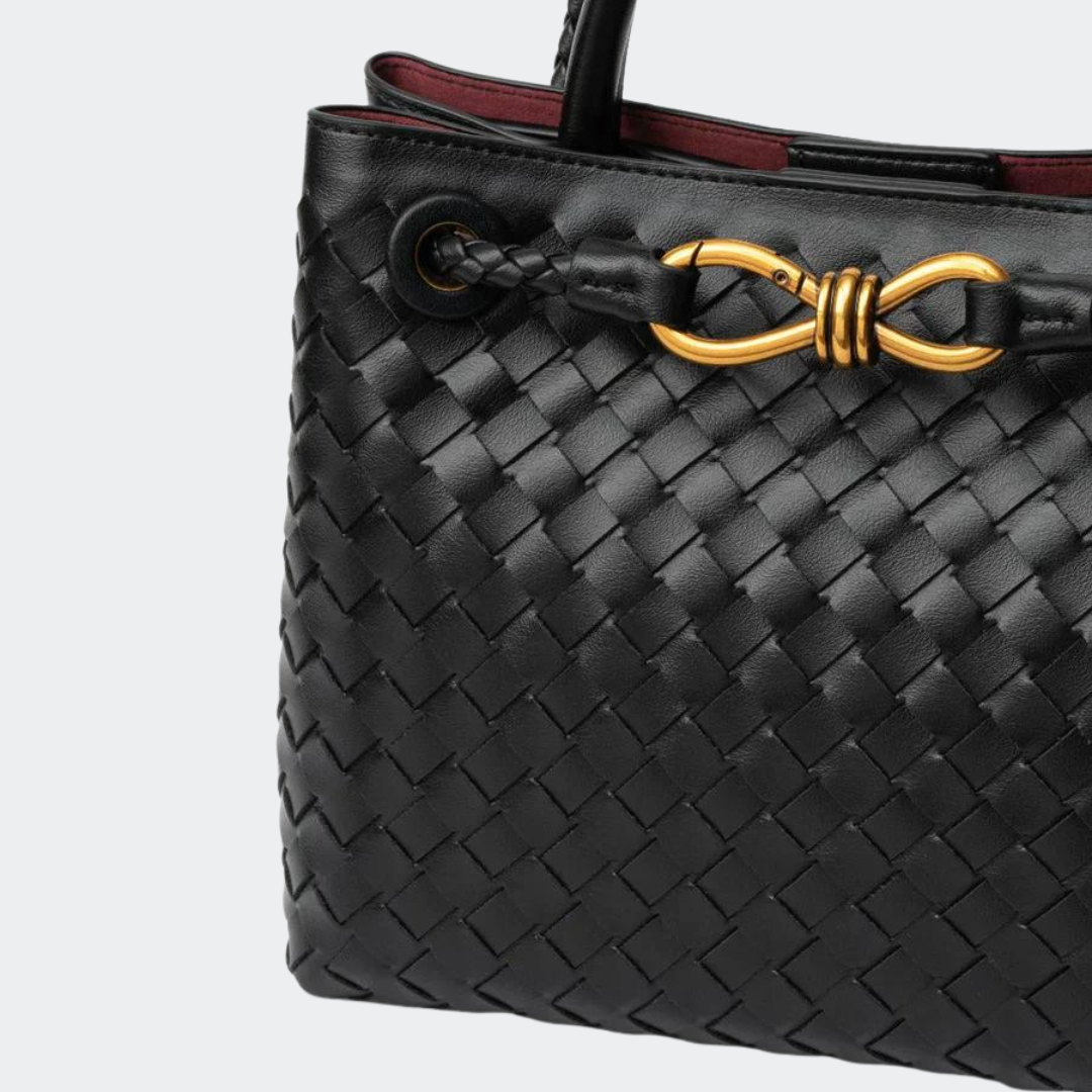 Von Elsen™| Geneva Handgewebte Handtasche