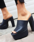 Von Elsen™| Bianca Ledersandalen
