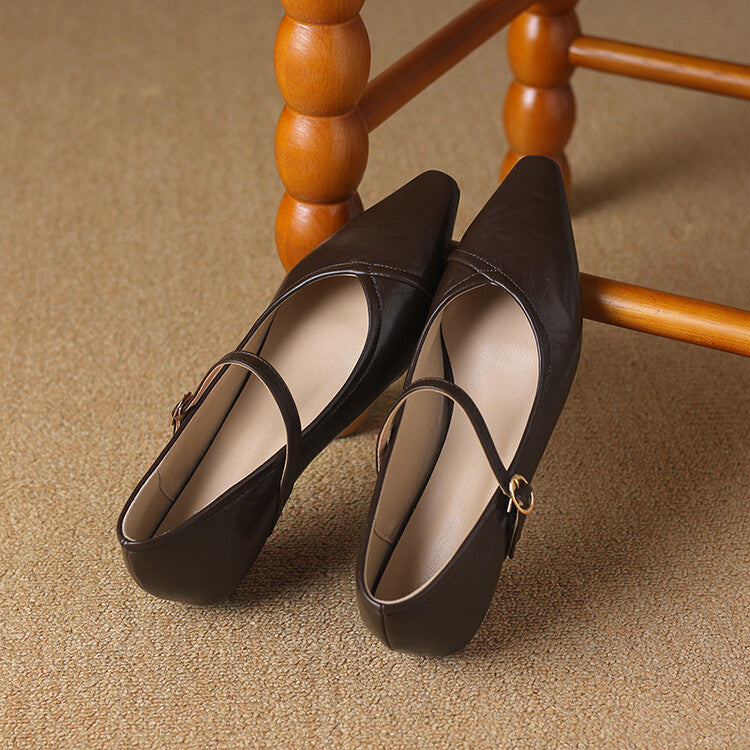 Von Elsen™| Eliza Flache Sandalen
