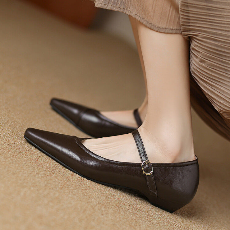 Von Elsen™| Eliza Flache Sandalen