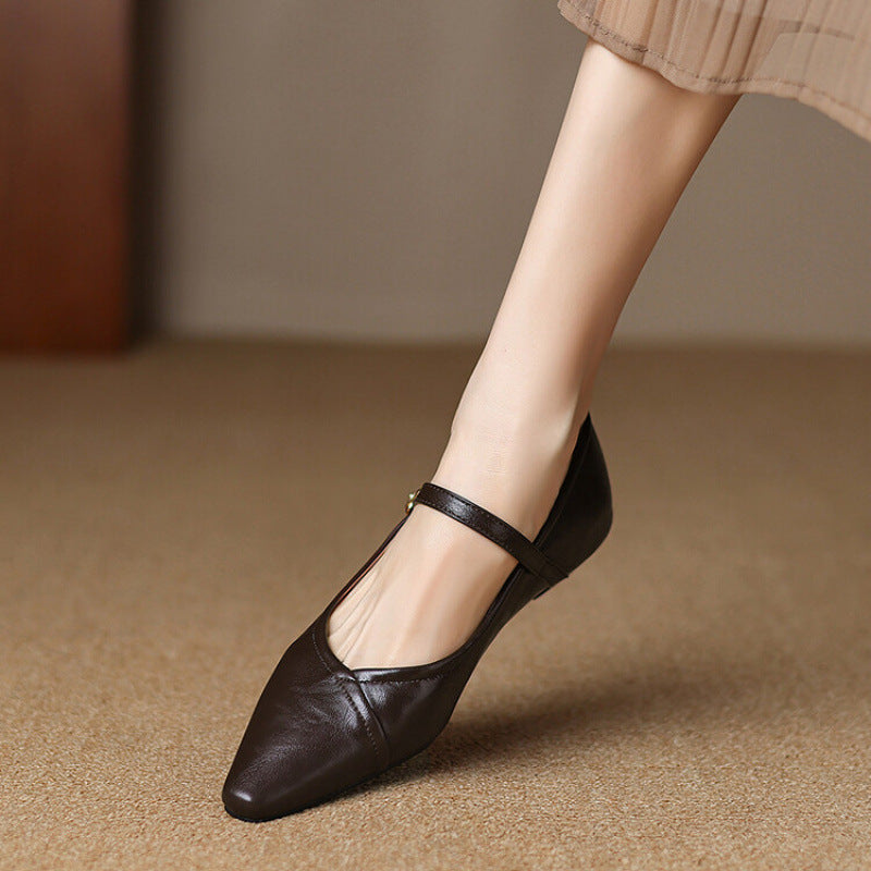 Von Elsen™| Eliza Flache Sandalen