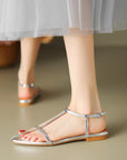 Von Elsen™| Laney Elegante flache Sandalen