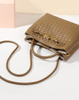 Von Elsen™| Geneva Handgewebte Handtasche