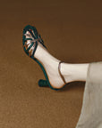 Von Elsen™| Kimberly offene Zehen-Sandalen mit Stiletto-Absatz
