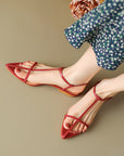 Von Elsen™| Laney Elegante flache Sandalen