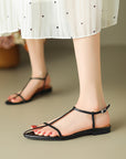 Von Elsen™| Laney Elegante flache Sandalen