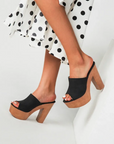 Von Elsen™| Siena Plateau-Sandalen