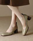 Von Elsen™| Mavis Pumps Mit Mittlerem Absatz