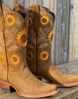 Von Elsen™| Bestickte Stiefel mit Blumenmuster