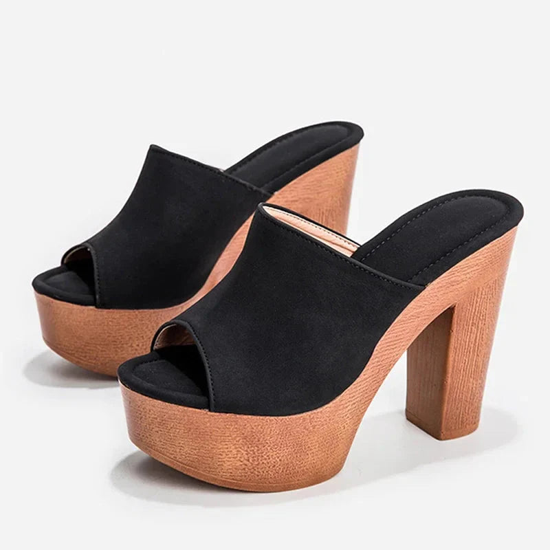 Von Elsen™| Siena Plateau-Sandalen