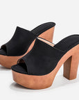 Von Elsen™| Siena Plateau-Sandalen