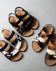 Von Elsen™| Christina Ledersandalen
