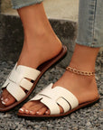Von Elsen™| Carol Strukturierte Slidesandalen