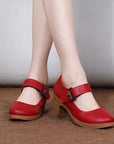 Von Elsen™| Babette Leder-Komfortsandalen