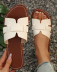 Von Elsen™| Carol Strukturierte Slidesandalen