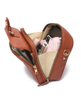 Von Elsen™| Havannah Crossbody-Ledertasche