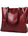 Von Elsen™| Yade Leder Crossbody-Tote Tasche
