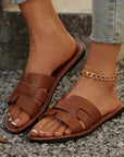 Von Elsen™| Carol Strukturierte Slidesandalen