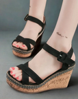 Von Elsen™| Shania Keilabsatz-Sandalenn