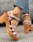 Von Elsen™| Orthopädische Sandalen Mit Mittlerem Absatz