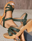 Von Elsen™| Orthopädische Sandalen Mit Mittlerem Absatz