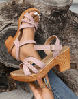 Von Elsen™| Orthopädische Sandalen Mit Mittlerem Absatz