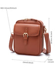 Von Elsen™| Havannah Crossbody-Ledertasche